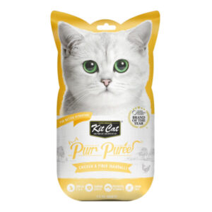 Kit Cat Purr Puree Chicken & Fiber